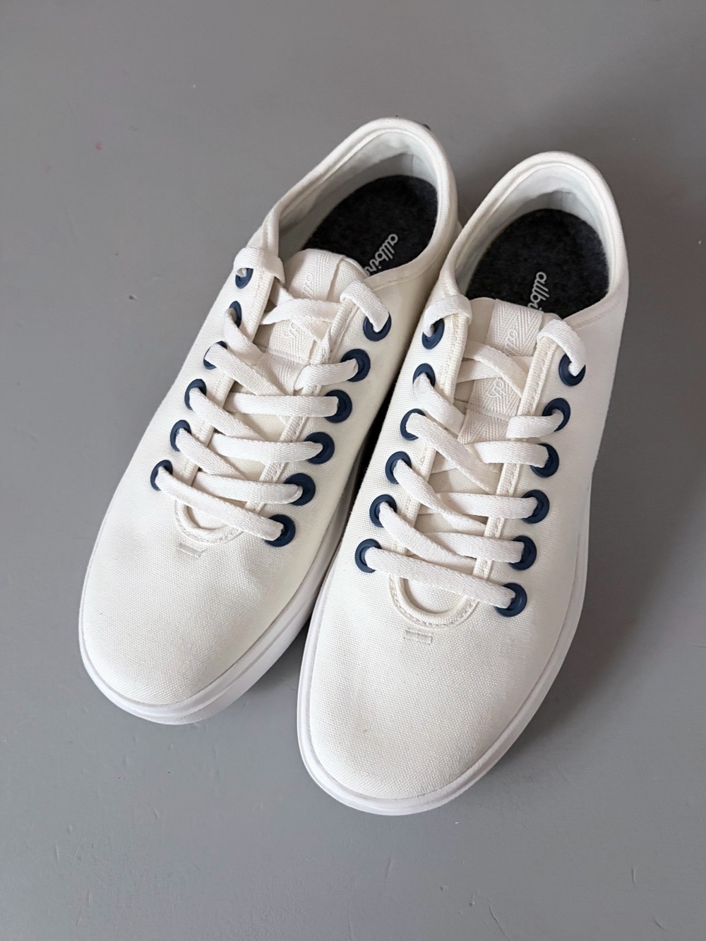 allbirds CP2 W11 Cream and Gray Insole Label Women’s Sz 11